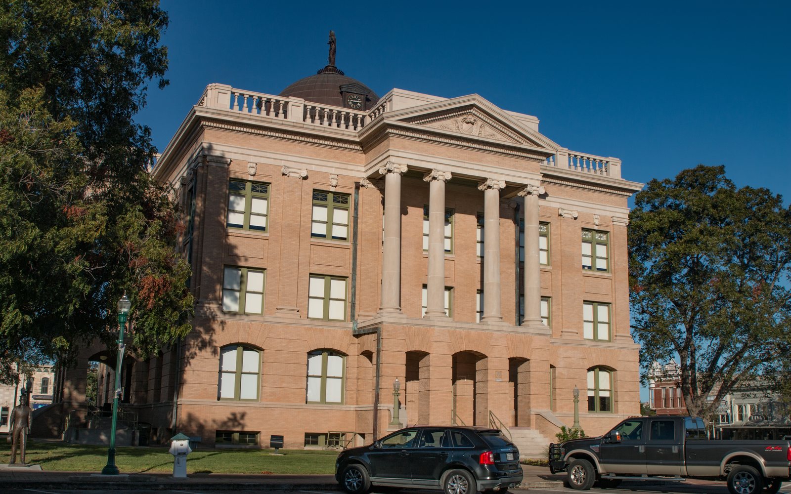 The Williamson County Courthouse in Georgetown